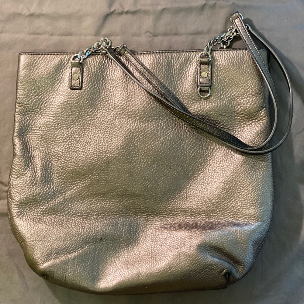Silver Michael Kors bag